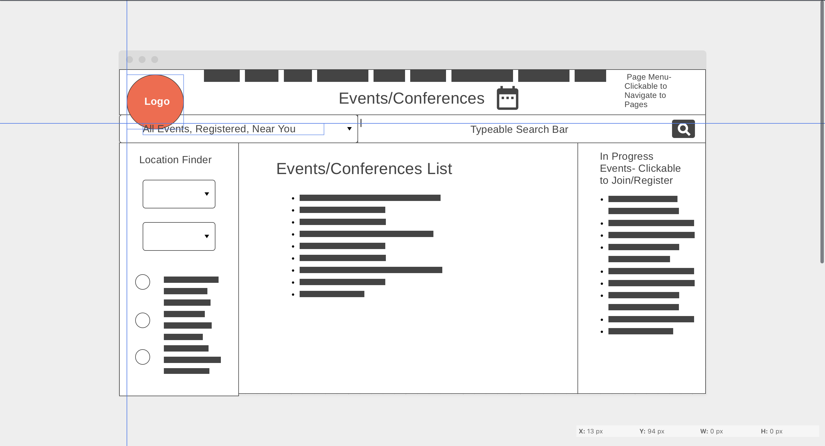 Conferences Page